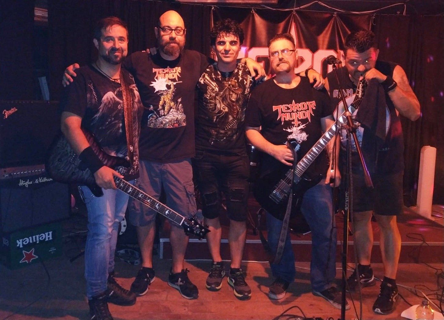 Terror Banda TERROR MUNDI: desvelan la portada de su primer disco. - METAL LEGION